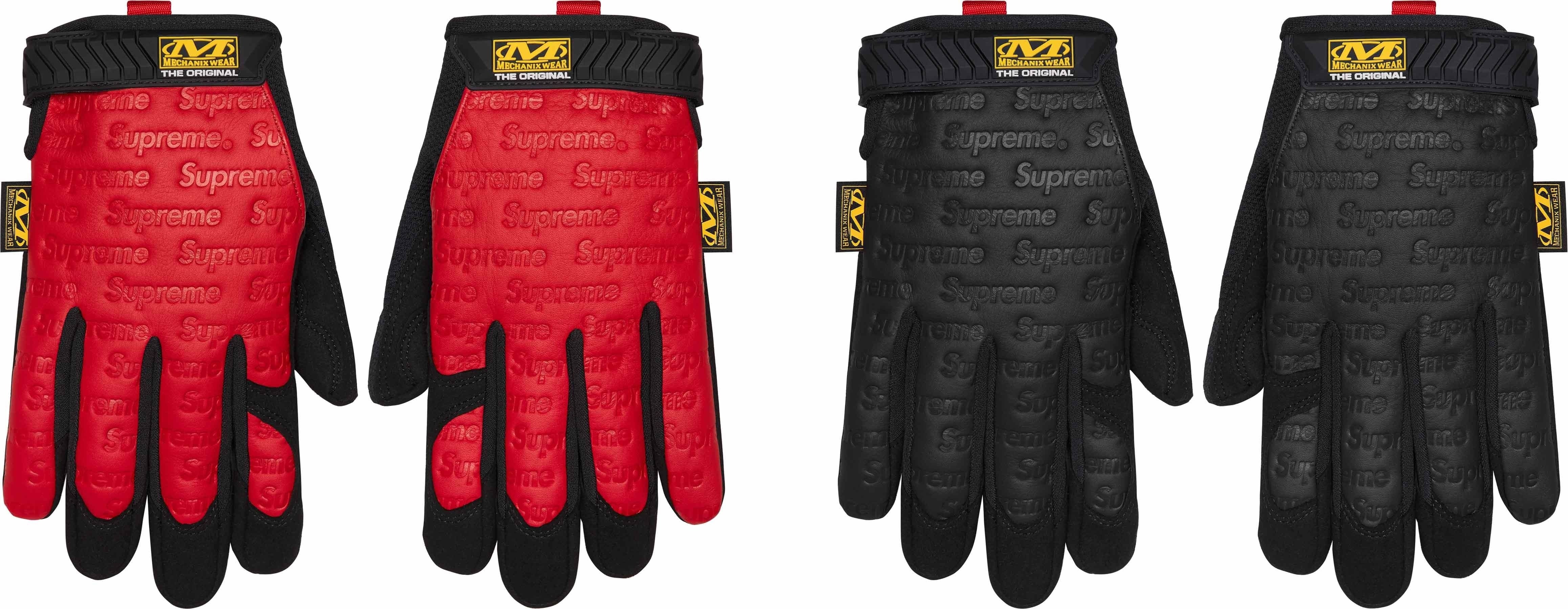 Supreme®/Mechanix® Leather Work Gloves